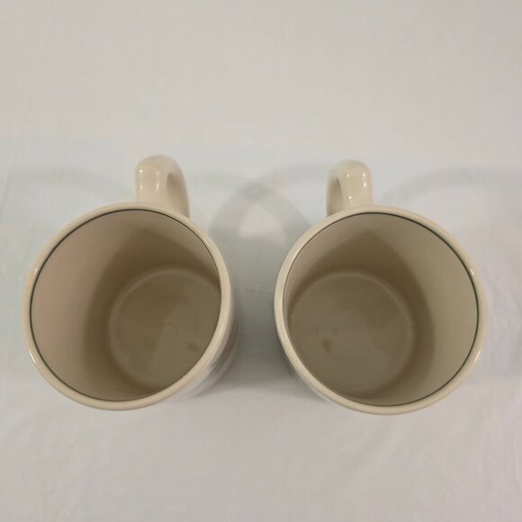 Epoch Wholesome Cups Fruit Pattern 12 Oz Stoneware Coffee Tea Mugs – Set of 2 - Picture 16 of 16